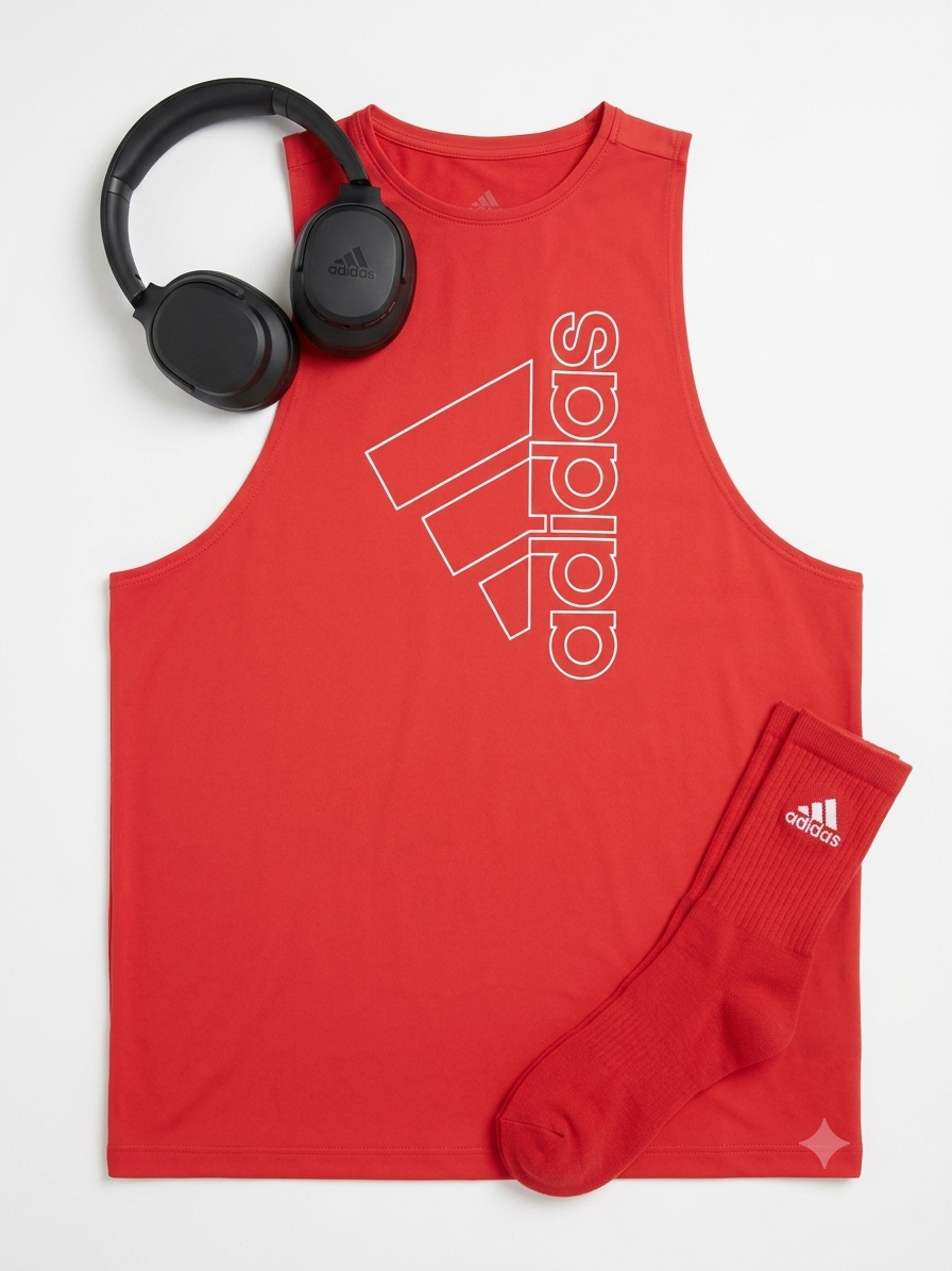 تاپ ورزشی اورجینال مارک adidas کد ۵۱۲