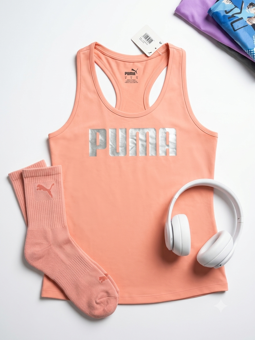 تاپ ورزشی اورجینال مارک puma کد ۵۱۵
