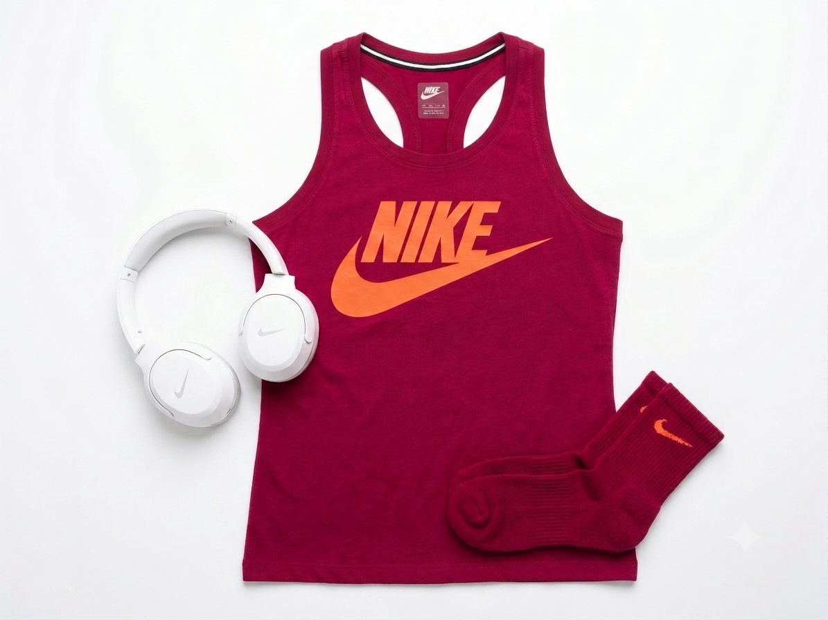 تاپ ورزشی اورجینال مارک Nike کد ۵۲۱